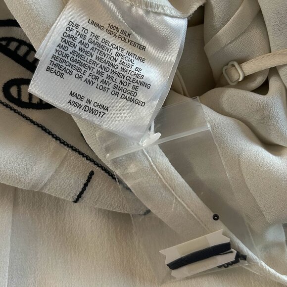 Karen Millen Embroidered Silk Dress ASO Taylor Swift - Picture 6 of 8